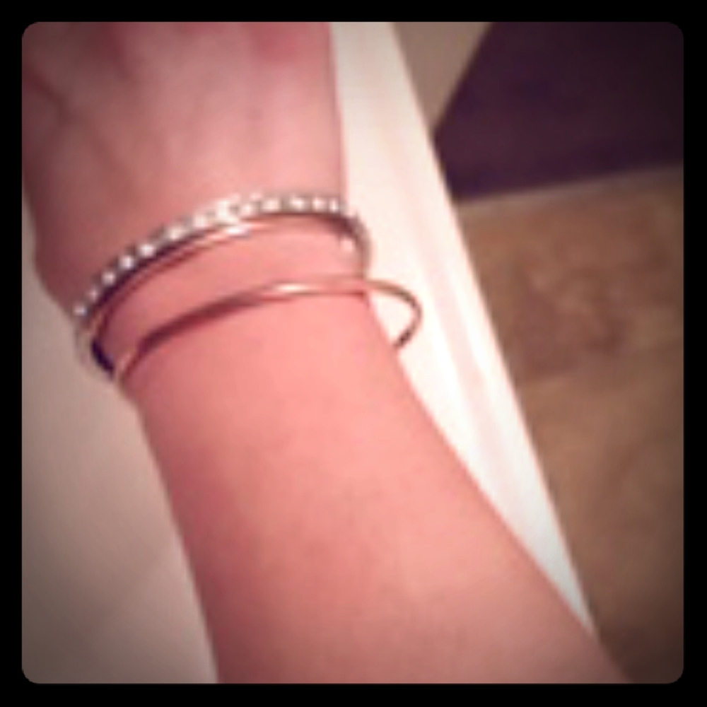 Set of Three bracelets.